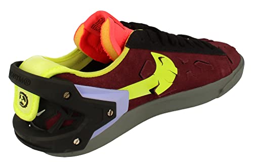 Nike Blazer Low/Acronym Mens Trainers DN2067 Sneakers Shoes (UK 8 US 9 EU 42.5, Night Maroon Lemon Venom Black 600)