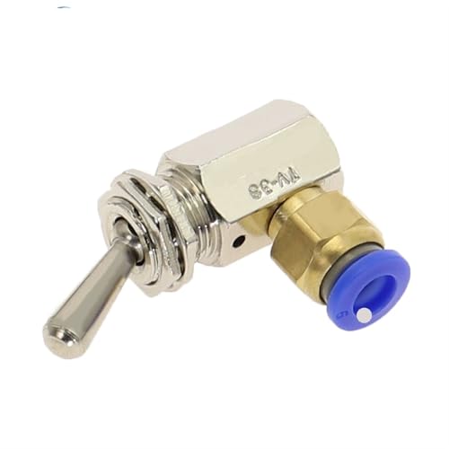 Válvula neumática TV-3S de 2 posiciones interruptor de palanca mecánico rosca 5mm 2