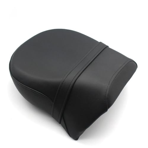 Cojín de pasajero negro para moto Iron 883 con acabado resistente
