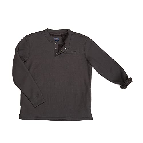Image of Smith's Workwear Men's Sherpa Bonded Thermal Henley Pullover