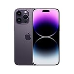Apple iPhone 14 Pro Max, 128GB, Deep Purple - (Renewed)