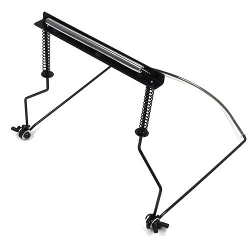 RuiJOTWAT 10-Loch-Mundharmonikaständer Verstellbare Mundharmonika-Halsklemme aus Metall 10-Loch-Mundharmonikaständer zum Aufhängen am Hals