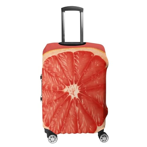 Ripe Grapefruit Slice Travel Luggage Cover Anti-scratch Suitcase Cover Elastic Suitcase Protective Cover Fits 19-32 Inch Luggage M4