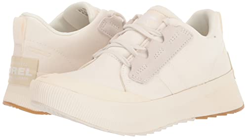 Sorel Women's Out N About Iii Low Canvas Sneakers - Sea Salt, Chalk - Size 5 #TOP6