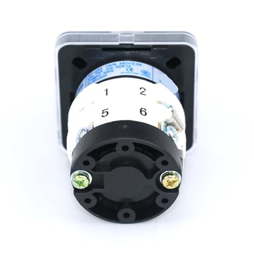 Interrupteur à cames électrique 2 pôles pour sécuriser le basculement manuel de 4 circuits - 6