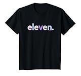 Photo Gallery 11th birthday shirt girl 11 year old eleven | age 11 party maglietta Photo Gallery 11th birthday shirt girl 11 year old eleven | age 11 party maglietta
