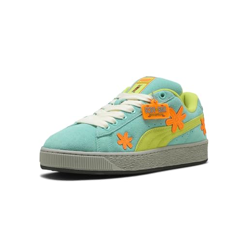 PUMA Mens Suede XL Scooby Doo Lace Up Sneakers Shoes Casual - Green2