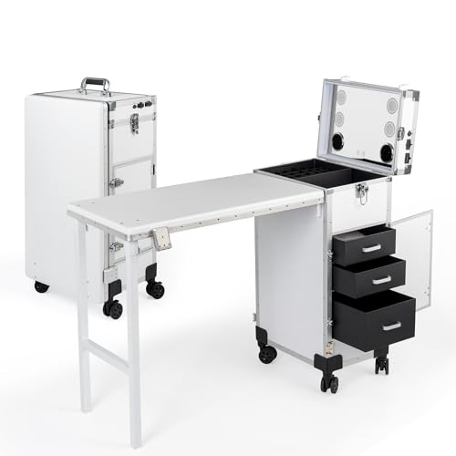 ZhenGuiRu Portable Manicure Table