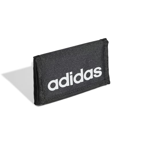 adidas Unisex Linear Wallet Wallet, Black/White, One Size – Ansicht 3