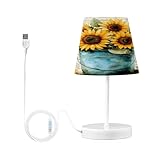 Moderne et minimaliste : lampe de chevet au style simple et élégant, parfaite pour les fêtes à la maison, les mariages, les vacances, Noël, la chambre, les hôtels, Thanksgiving, la décoration d'Halloween. Et un cadeau idéal pour maman, épouse, famille, amis, amoureux ou petite amie.