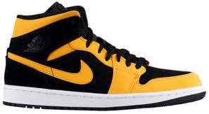 Amazon ナイキ ジョーダン メンズ スニーカー Jordan Aj 1 Mid レトロ ミドルカット Black University Nike ナイキ シューズ バッグ