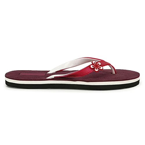 Image of TWOSOFT Women Slipper Stylish Comfortable Lightweight Soft Flaxsible Casual Flip Flop /Girls fancy chappal