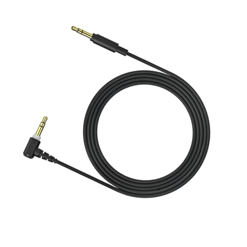 Cable auxiliar 3.5mm con conectores en ángulo recto flexible miniatura 1