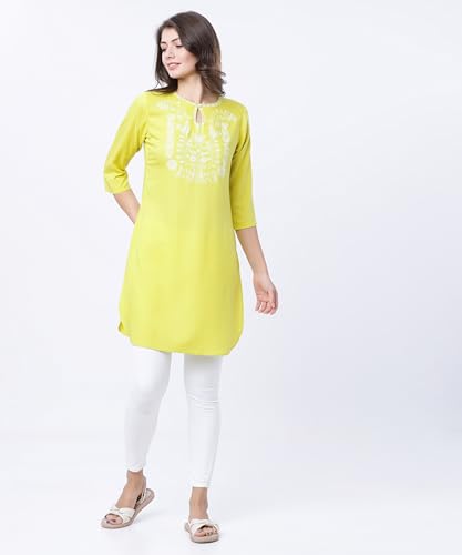 Image of Vishudh Women's Kurta | Comfortable Ethnic Wear for Daily Use | Lightweight & Breathable Indian Top