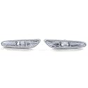 Seitenblinker Set Weiß passt für 3er BMW E90 E91 05-11 E92 E93 ab 06 1er E82 E88