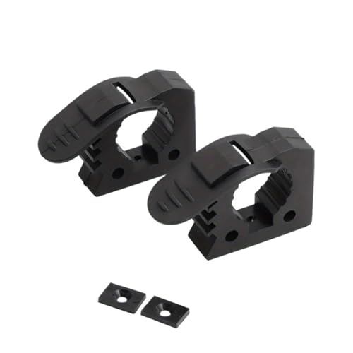 2pcs Quick Fist Clamp For Mounting Tools Equipment Rubber Ideal For Off-road Vehicles, ATV, UTV, Truck Part Accessories