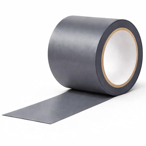 Image of GTSE - Gray Vinyl PVC Floor Tape 4 inch x 108ft Safety Marking Tape