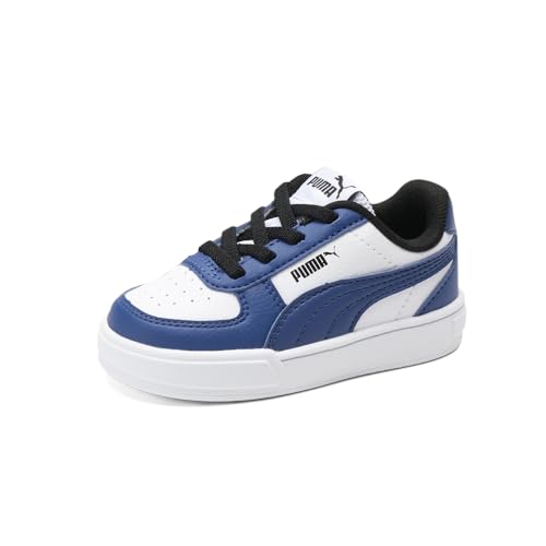 PUMA Toddler Boys Caven Lace Up Sneakers Shoes Casual - White2