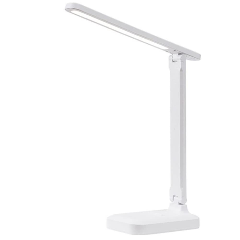 Roopkmgh Light Table Lamp Eyes Protection Touch Dimmable Led Student Dormitory Bedroom Reading Usb Rechargable Desk Lamp