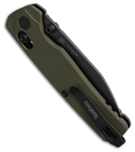 Image of Kershaw Bel Air Pocket Knife, Made in The USA, 3.1 inch CPM MagnaCut Steel Blade, EDC Design, Duralock Locking Mechanism, Manual Folder, Pocketclip