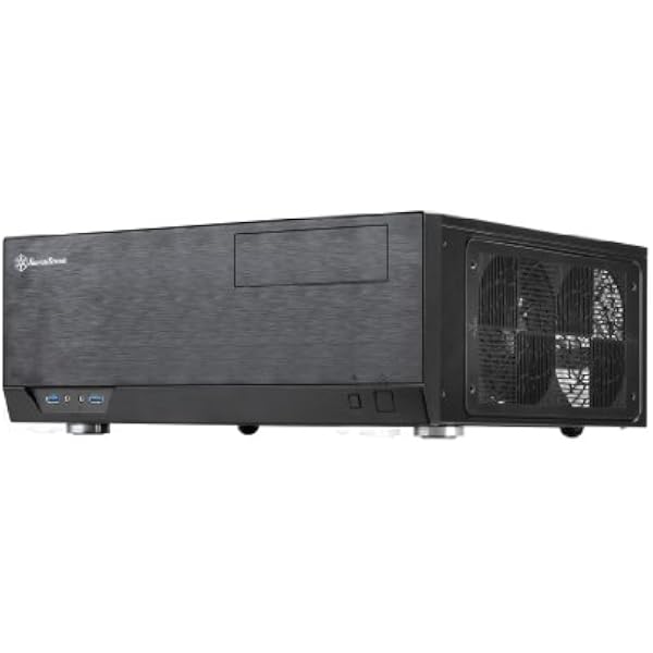 SilverStone 10169 Obudowa Komputera SST-GD09B 44.2 x 36.2 x 17.1 cm Czarny
