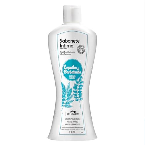 Sabonete Íntimo Copaíba e Barbatimão, 130ml, Testado Dermatologicamente, Vegano, Para Uso Diário Hot