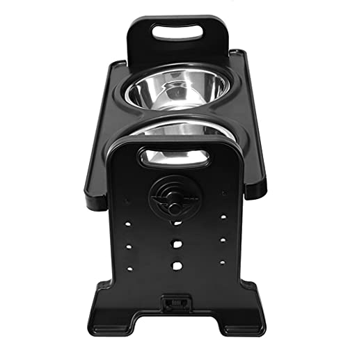 WHXL-Double-Dog-Bowls-Adjustable-Height-Elevated-Pet-Feeding-Dish-Stainless-Steel-Puppy-Cats-Food-Water-Container-Feeder-Stand-Tray