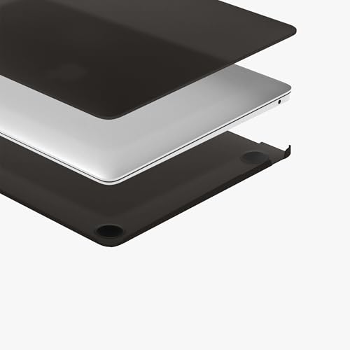 Image of DailyObjects Grey Frosted Hardshell Protective Case for MacBook Air 15 /15.3 inch|Release M4 A3241 M3 A3114 M2 A2941|Sleek Design Light Weight|Impact Resistant|Ventilated Bottom