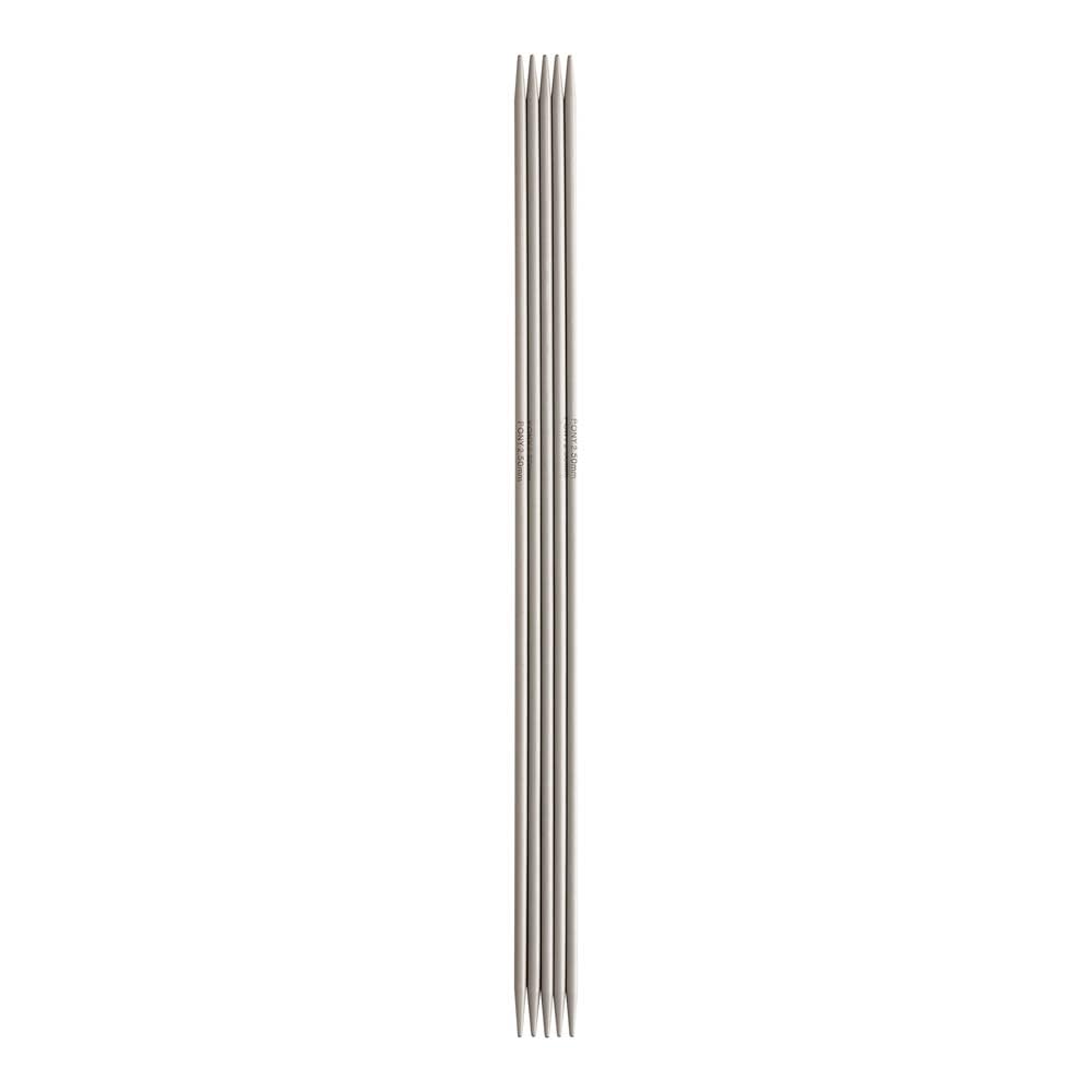 Pony Classic Double Pointed ndls Aluminium 20cm 2.50mm -1pc