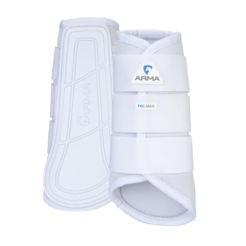 Shires Equestrian ARMA Neoprene Brushing Boots (Full, White)