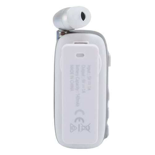Auricular Bluetooth Retráctil Yoidesu In Ear Plateado miniatura 7
