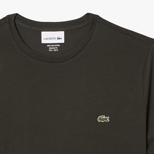 Image of Lacoste Men's Short Sleeve Pima Jersey Crew Neck Tee