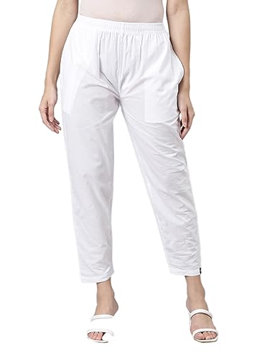 Image of TWIN BIRDS 100% Woven Cotton Fabric Kurti Pant /Trousers with Functional Pocket for Women