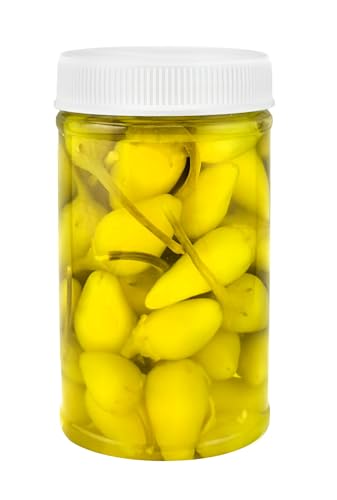 El Pato Hot Chili Peppers 12oz Pickled Yellow Chili Peppers 340g Kosher