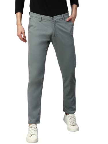 Aachall Men's Regular Casual Pants - Aqua(32)