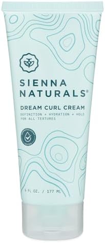 Sienna Naturals - Dream Curl Cream - Hydrating Styling Cream - 6 Fl Oz