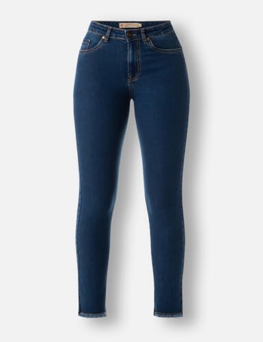 Image of INKD Women's Slim Fit Jeans - Mid-Rise| Stretchable | Enzyme Wash | Classic 5 Pocket Styling | Jeans for Women (Available in Plus Sizes)