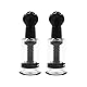 AROROMI Extra starke Saugkraft Nippel Sucker Twist Nippelsauger Set Brustwarzensauger Ø 2.5cm Klitoris Sauger Nippelsauger Brustwarzen Bondage Stimulation Sauger für Flache Nippel 1 Paar (2 Stück)