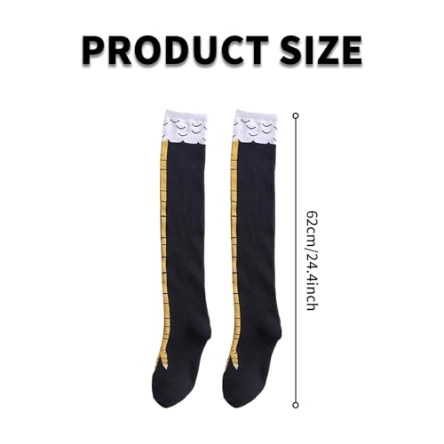 1 Paar Hühner Socken,Chicken Leg Socks,Personalisierte Huhn Kostüm Damen Witzige Geschenk,Lustige Hühnerfüße Strümpfe Knee High Socks,Erwachsene Herren Funny Geschenke,für Kindersocken Hühnersocken