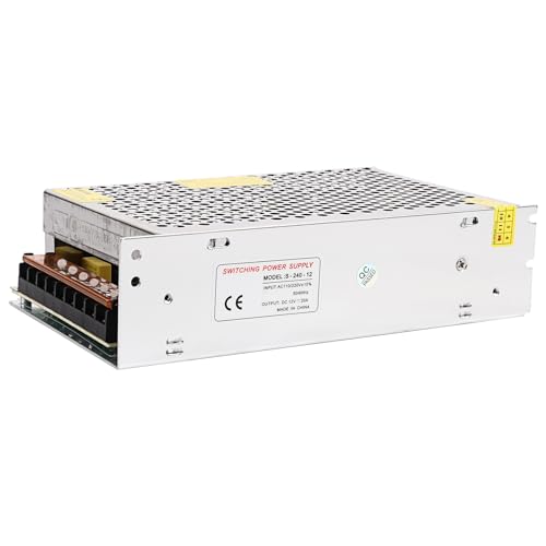 Alimentation 12V 20A pour stabiliser le courant d'une vidéosurveillance