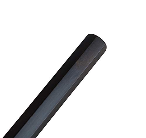 Image of Steelman 13-Piece Long Arm Hex Key Wrench Set, Inch (SAE), Extended Length Driver Shafts for Long Reach, Chamfered Ends, Durable Steel Resists Distortion