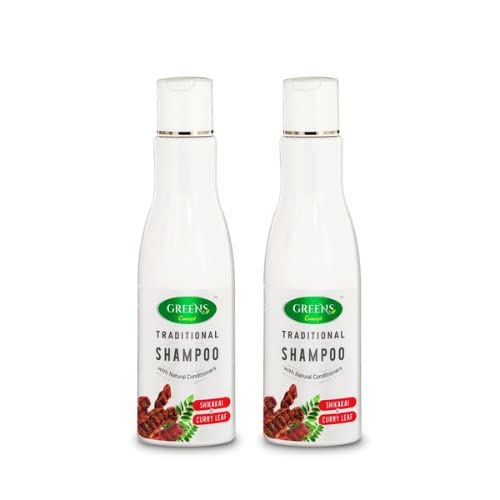 Traditional Shikakai & Curry Leaf Shampoo (200ml) | Pack of 2 | Daily Shampoo for Men & Women | Smooth & Strong Hair