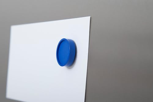 Maul 6172335 Round Magnet PP - 8.4 x 30 MM/Set of 10, Blue, diameter 29 mm - Image 4