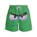 DASAYO Plus Size Mens Summer Fashion Mens Beach Shorts with Pockets Plus Size Summer Casual Funny Cute Elastic Waist Drawstring Short 2026 Vacation Outfits Green 2XL