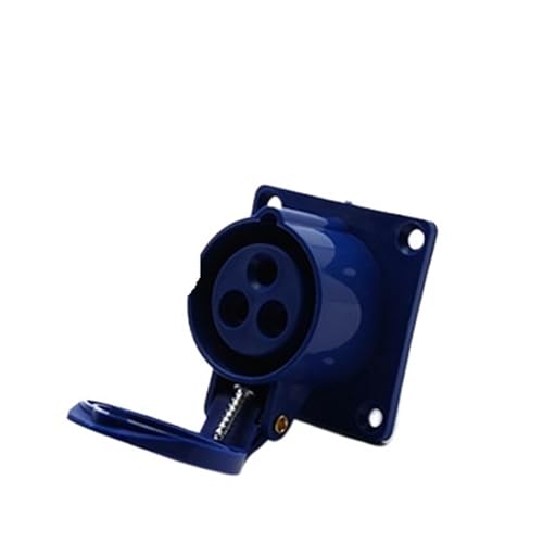 Prise aéronautique étanche 4 broches 16A mâle femelle anti-explosion