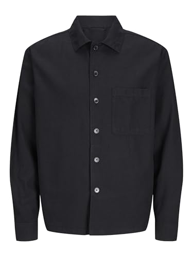 Chemise Longue JACK & JONES Jjeurban Edge : Look Urbain Noir XXL pour Sorties