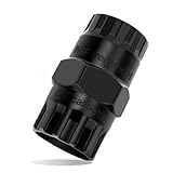 Herramienta 2 en 1 para extraer cassettes de bicicleta, acero tratado térmicamente de 12 di