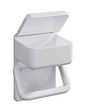 Offener Rollen-Halter für die leichte Entnahme von Toilettenpapier