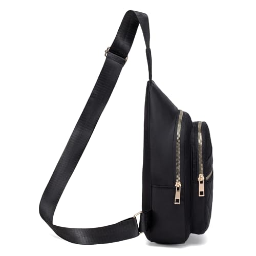 Image of Banelu Small Sling Bag Crossbody Sling Backpack for Women, Chest Bag Cross Body Bags Crossbody Purse for Outdoors Hiking Traveling