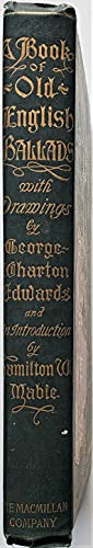 A Book of Old English Ballads B000I9F8VY Book Cover